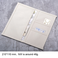 Nouveau porte-fichier personnalisé en carton Kraft brun Nature, plateau de rangement pour documents de bureau, classeur à anneaux, emballage de fichiers