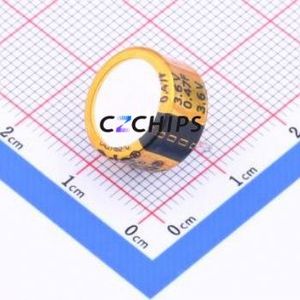 Supercondensateur CBH3R6474CF-ZJ, composant traversant (THT), condensateur 0,47F -20%~+80% 3,6V 3uA@72hrs - Product Image 1