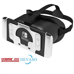 Startrc devaso Nintendo chuyển đổi 3D VR kính có thể điều chỉnh tai nghe nhựa phiên bản VR Tai nghe cho Nintendo chuyển đổi trò chơi phụ kiện