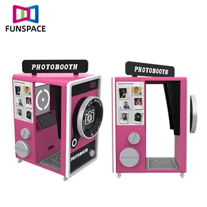 Funspace-Appareil photo d'arcade selfie Photomaton à impression instantanée en libre-service Kiosque distributeur automatique Photomaton avec imprimante et appareil photo