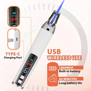 ปากกาความงามระดับมืออาชีพ อุปกรณ์ดูแลส่วนบุคคล พร้อมระบบชาร์จ USB และหน้าจอ LCD สำหรับกำจัดกระและรักษาติ่งเนื้อ - Product Image 4