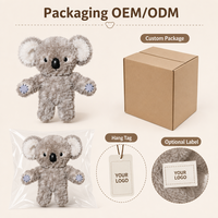Peluche Koala Bouclé Personnalisée – Jouet en Peluche Koala Doux – Conception de Poupée Koala – Décoration – Faible MOQ – Meilleur Service OEM ODM – Direct Usine