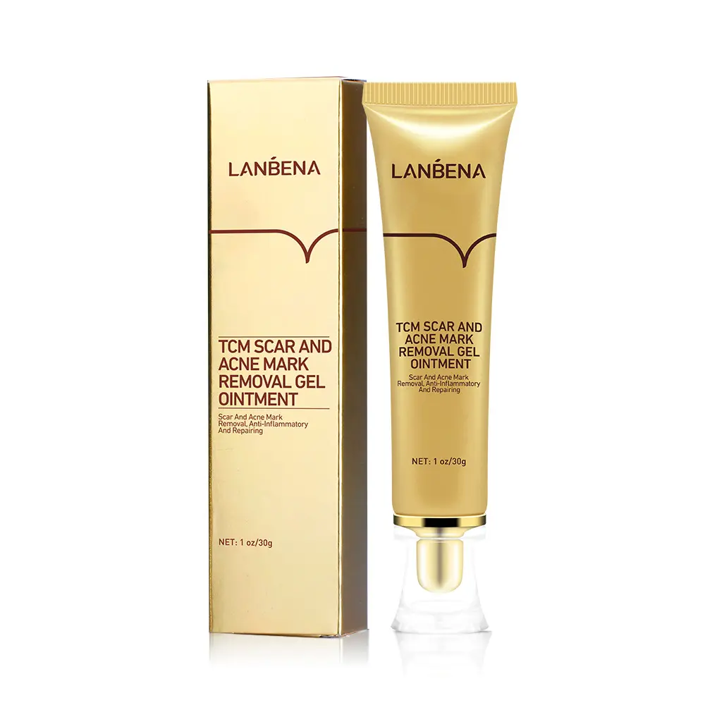 Lanbena TCM - Gel hidratante para remoção de cicatrizes e cicatrizes, creme de ervas reparadoras para acne, gel hidratante