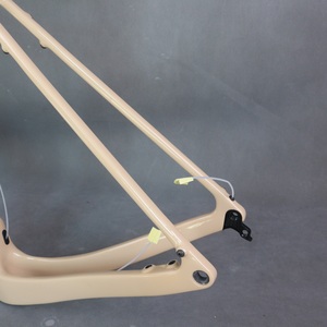 Full Carbon Fiber T1000 Disc Gravel Bike <b>Frame</b> GR048 Custom Khaki Paint Available Size XS/S/M/L/XL - Product Image 5