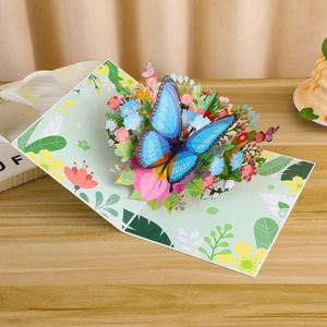 Papillon 3D Pop-Up Fait Main - Cadeau Unique pour la Saint-Valentin pour les Proches, Carte de Vœux Artisanale - Product Image 2