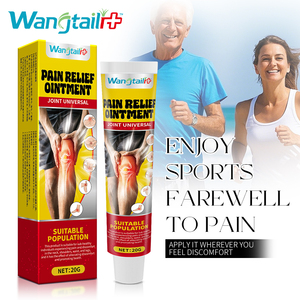 Crème Wangtailin pour soulager les douleurs musculaires et articulaires avec formule à base de plantes naturelles, capacité de 20 g, soulage rapidement la douleur et la numération. - Product Image 1