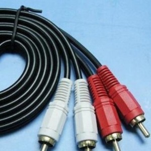 สาย AV 1.5 ม. RCA ชายต่อชาย ตัวเชื่อมต่อเสียงและวิดีโอสำหรับทีวี คอมพิวเตอร์ สเตอริโอ - Product Image 2