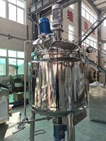 Cuve de mélange à cisaillement élevé JOSTON 1000L en acier inoxydable 316L pour la production de crèmes cosmétiques, lotions et shampoings