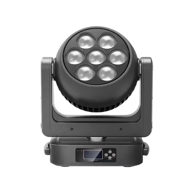 Bee Eye-Luz Led con cabezal móvil, lámpara RGBW profesional de 7x60W con efectos para escenario, DJ, fiestas, música, clubs y bailes