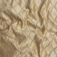 100% tissu en daim plissé en polyester tissu en daim froissé avec un design différent pour le ZH20878-5 de tissu de vêtement