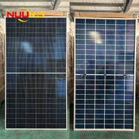 NUUKO Topcon 700W panneau solaire bifacial à haut rendement 210mm demi-cellule de type N modules photovoltaïques monocristallins toit Max 720W stock USA
