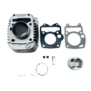 Motorcycle Engine Parts Cylinder Kit with Gasket Head Piston Ring Block for wave125 KPH