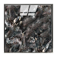 Autocollants muraux en marbre 3D modernes 60*60cm, étanches, style plaqué or, antistatiques, pour différentes conceptions, pour décoration murale