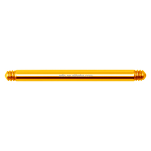 Piercing de cuerpo clásico accesorios de joyería al por mayor 14G oreja pezón lengua anillo barra recta parte - Product Image 4