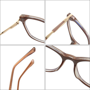 Cross-Border TR Metal Pin Anti-Radiación Gafas de computadora New South Blue Light Blocking Spring bisagra Marcos de Anteojos - Product Image 3