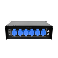 Contrôleur de distribution d'alimentation AC90-260V, 6 ensembles de prises universelles