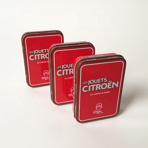 Chất Lượng Cao Tùy Chỉnh Thiết Kế Kim Loại Tin Chơi Thẻ Hộp Cho 1 Gói Duy Nhất Giấy Chơi Thẻ - Product Image 2