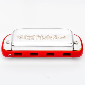 <span class=keywords><strong>Harmonica</strong></span> diatonique EAST TOP à 4 trous avec étui métallique pour tous les niveaux, débutants, professionnels et étudiants, en cadeau - Product Image 2