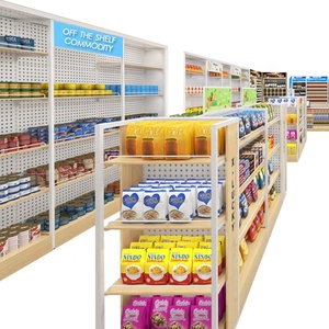 Prefabricada de nevera-congelador para pantalla peso máquina de bolsa escaparate supermercado venta por mayor - Product Image 1