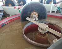 Fraiseuse verticale à double rouleau Ciq Wet Pan Mill For Gold China Placer Gold Wet Pan Mill