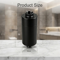 Filtre de douche en acier inoxydable 304, élimine le chlore et les métaux lourds, protège la peau et les cheveux, réduit les allergies et l'acné, utilisation domestique facile