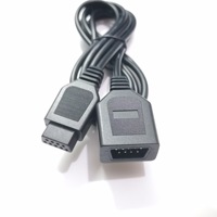 Câble d'extension de contrôleur MD de 1.8M, pour Console de jeu MD 16 bits, cordon d'extension de manette MD à 9 broches, accessoires de jeu