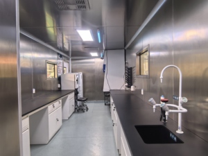 רכב מעבדה נייד רב-תכליתי להתאמה אישית רכב מעבדה מצב חדש עבור ניתוח מדגם רפואי - Product Image 5