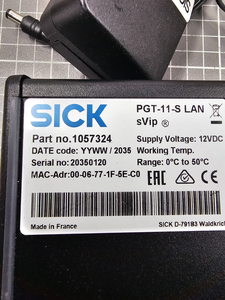 1ชิ้นสินค้าหายากเครื่องมือ Pgt-11-s LAN <span class=keywords><strong>svip</strong></span> ดั้งเดิมสำหรับระบบป้อนกลับของมอเตอร์1057324 PLC - Product Image 2