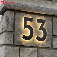 Letras de Canal LED con Retroiluminación Halo, Letrero Metálico 3D Personalizado, Logotipo de Alto Brillo para Marca Premium