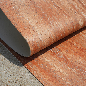 Lastra Grande in Travertino Stampato, Colore Personalizzabile, <span class=keywords><strong>per</strong></span> Decorazione di Edifici Interni ed Esterni, Pannello in Pietra Decorativa - Product Image 1