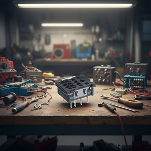 Hc2 Ss <b>9</b> Pin Relay Socket For Matsushita Relays With Terminal Pins - Product Image 3