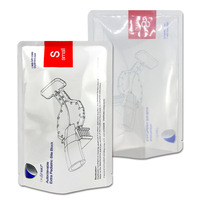 Hydropulseur dentaire avec pochette de voyage et sacs plats auto-scellants en polyéthylène pour accessoires de soins dentaires prolongés