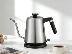 <span class=keywords><strong>Cafetera</strong></span> de 1.0L de Capacidad Pequeña, Hervidor Eléctrico de Acero Inoxidable 304, Función de Apagado Automático - Product Image 2