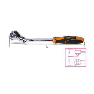 Trinquete reversible giratorio BETA - 009200911 de 1/2 ''con 72 dientes-EAN 8014230196718 RATCHETS 1/2" - Product Image 3