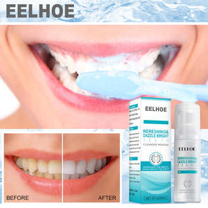 Prix de gros Dentifrice naturel blanc brillant Blanchiment des dents Dentifrice en mousse - Product Image 4