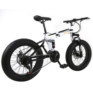 2023 nouveau modèle <span class=keywords><strong>pliant</strong></span> <span class=keywords><strong>fatbike</strong></span> vélo gros pneu 26*4.0 acier neige vélo frein à disque gros vélo VTT vélo - Product Image 5