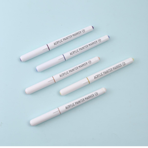Languo M720-8 Set di 9 Pennarelli Liquidi Colorati <span class=keywords><strong>Serie</strong></span> Marrone <span class=keywords><strong>Marcatori</strong></span> Artistici 8 Pezzi/Set - Product Image 6