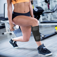 Becerro Brace Strain Wrap para pantorrilla Tear Shin Férula Alivio del dolor Soporte de neopreno ajustable Manga de compresión para hombres y mujeres