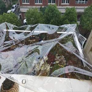 Toile PVC transparente imperméable pour couverture de <span class=keywords><strong>jardin</strong></span> extérieur, tente, auvent - Product Image 2