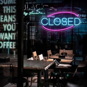  Closed Neon LED indoor hanging ambient light wall decoration light restaurant shop <b>sign</b> entrance indicator light luminous <b>sign</b> - Product Image 5