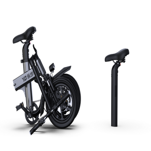 Bicicleta Eléctrica Plegable de Aluminio Personalizada OEM de Fábrica con Batería de Litio Desmontable de 36V, 16 Pulgadas, Modelo T1C3 - Product Image 2