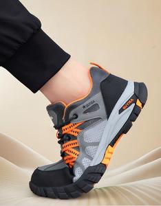 <span class=keywords><strong>Scarpe</strong></span> <span class=keywords><strong>Antinfortunistiche</strong></span> <span class=keywords><strong>Leggere</strong></span> con <span class=keywords><strong>Puntale</strong></span> in Acciaio Standard Europeo, Stivali da Lavoro Industriali con Guscio in Fibra di Carbonio Composita per Protezione del Piede - Product Image 4