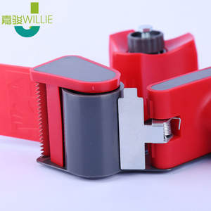 Wallepac Blauwe Verpakking Zelfklevende Sticker Smalle Gaffer <span class=keywords><strong>Holster</strong></span> Handheld <span class=keywords><strong>Tape</strong></span> Pistool Dispenser Tool Voor Kartonnen Doos - Product Image 5