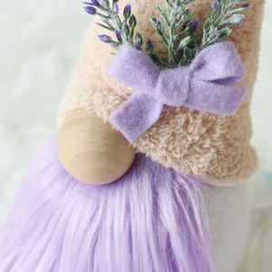 Home <b>Christmas</b> <b>Decorations</b> Nisse Scandinavian Plush Gnomes <b>Elf</b> Dwarf Handmade Shelf Swedish Tomte Gnome Decor Ornament - Product Image 4