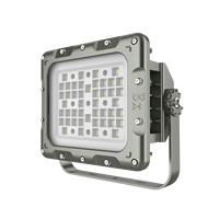 Lampe à LED antidéflagrante IP66 pour stations-service 100W/200W Projecteur d'inondation antidéflagrant Corps en aluminium avec garantie de 3 ans ATEX