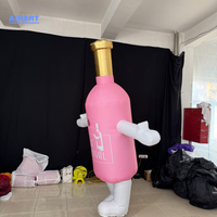 Costume de bouteille de boisson gonflable pour adulte pour l'activité de publicité de magasin de boissons de magasin de bière, costume de bouteille gonflable de Offre Spéciale