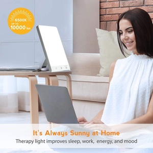 <span class=keywords><strong>Lampe</strong></span> de thérapie à la lumière du jour LED portable pour la maison/le bureau SAD thérapie par la lumière émotionnelle livraison 24 heures médical améliore le sommeil sans UV - Product Image 2
