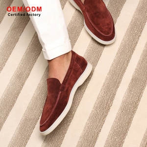 Mocassins unisexes respirants en cuir véritable pour l'été 2026 – Chaussures plates décontractées à enfiler, légères et confortables, idéales pour le bureau et les occasions formelles - Product Image 2