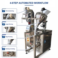 Machine d'emballage automatique de poudre pour lait en poudre, poudre de maïs, poudre de noix, poudre de lait de soja, farine d'avoine