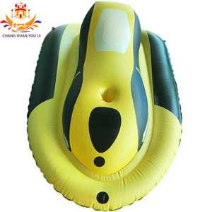 Zomer Water Speelgoed Elektrisch Gemotoriseerd Zwembad Float Boot Speelgoed Met Lange Uithoudingsvermogen Jetski, Opblaasbare Boot - Product Image 5